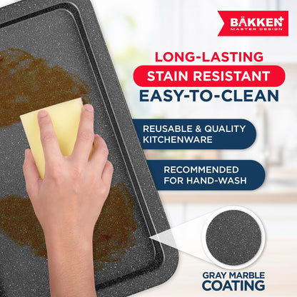 Bakken 3-Piece Nonstick Baking Pan Set