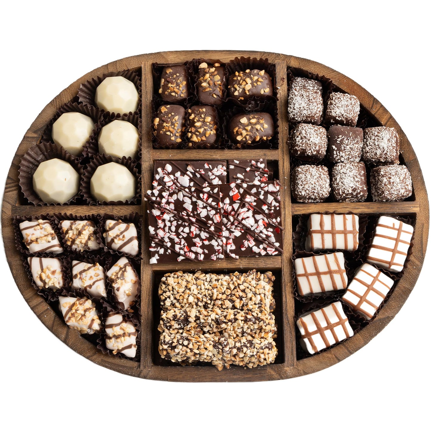 Assorted Chocolate Gift Tray by Oh! Nuts