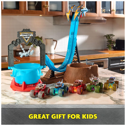 Monster Jam Dunk Tank Playset with Color Change Action