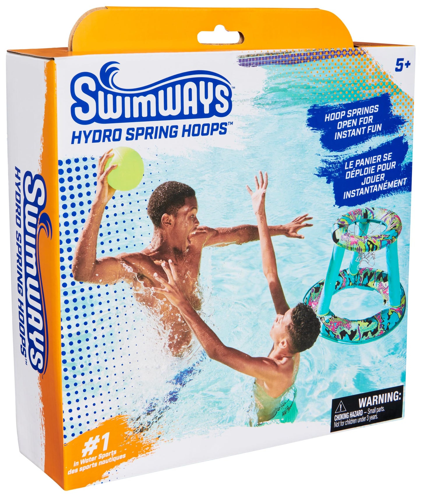 SwimWays Inflatable Basketball Pool Game Set