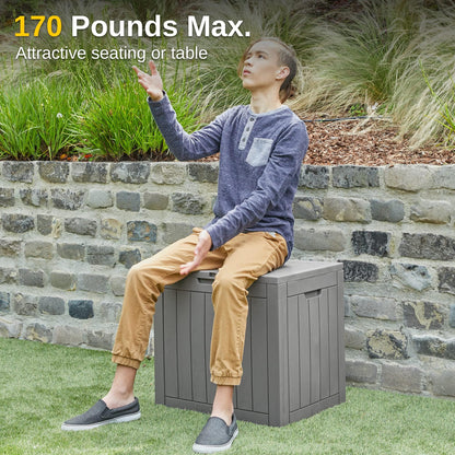 Outdoor Storage Box for Cushions and Tools