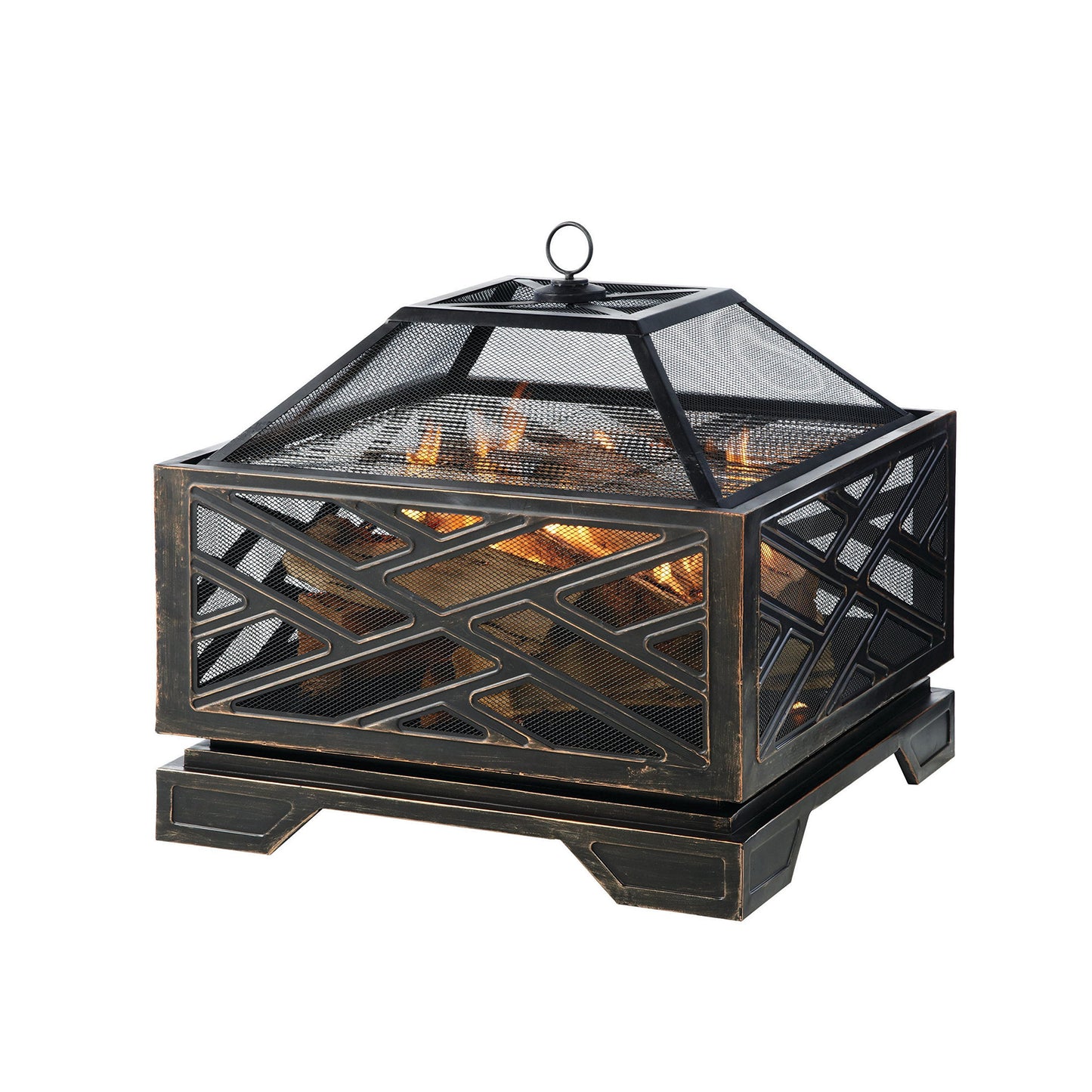 Pleasant Hearth 26-Inch Deep Wood Fire Pit