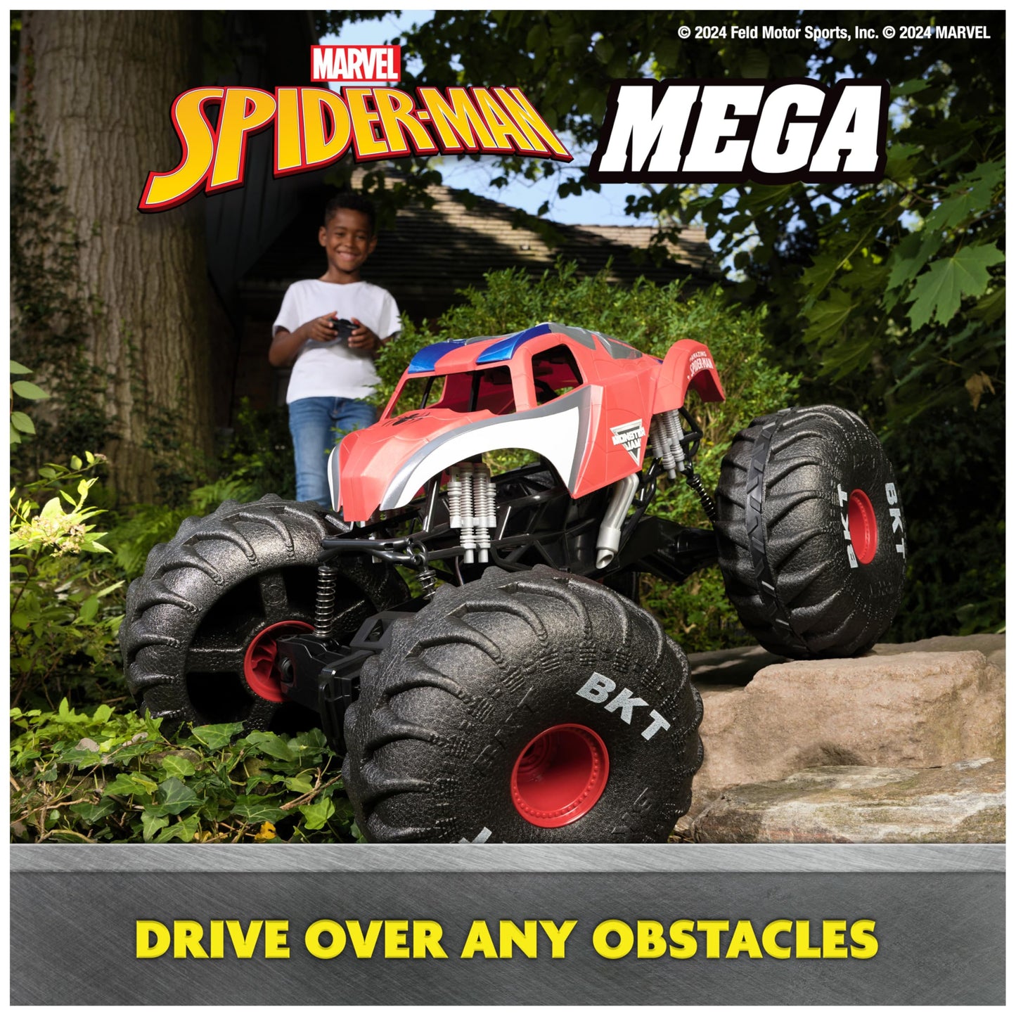 Monster Jam Spider-Man RC Monster Truck 1:6 Scale