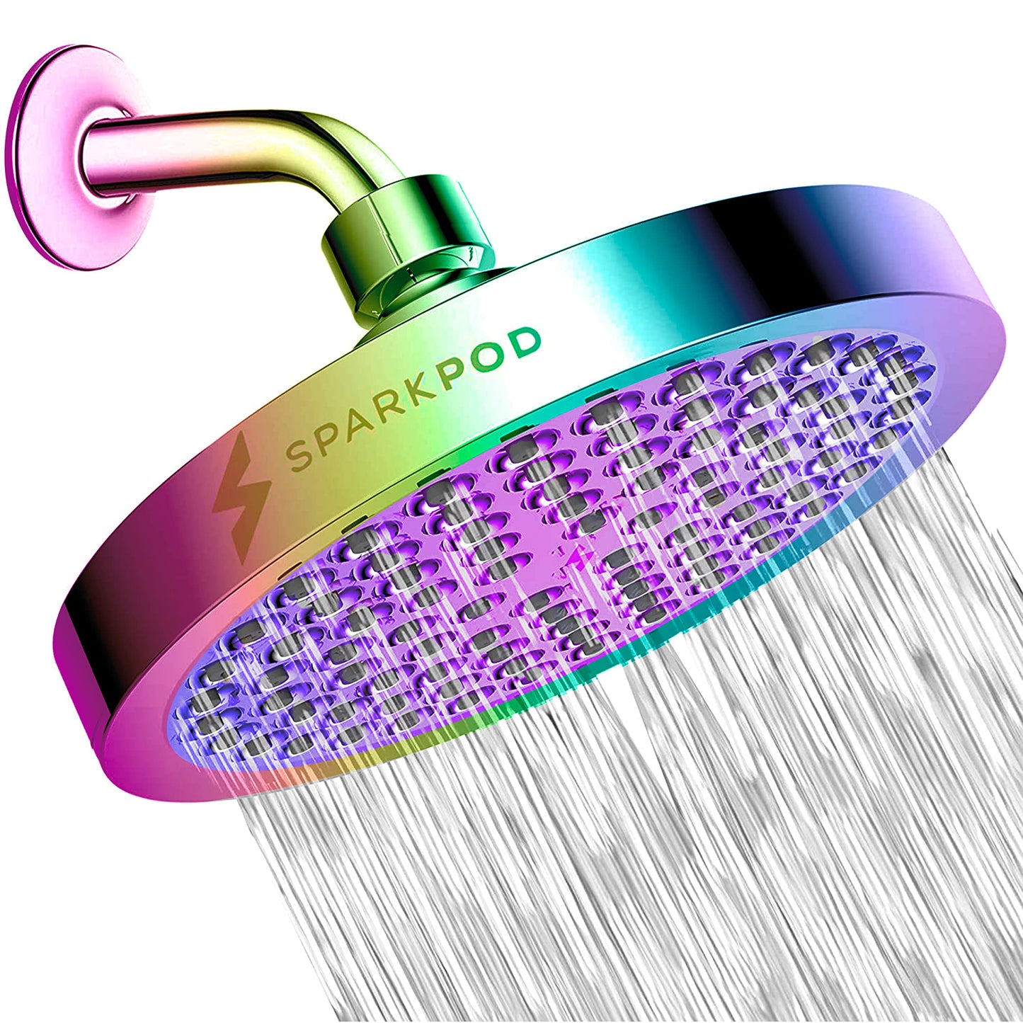 High Pressure Rain Shower Head by SparkPod