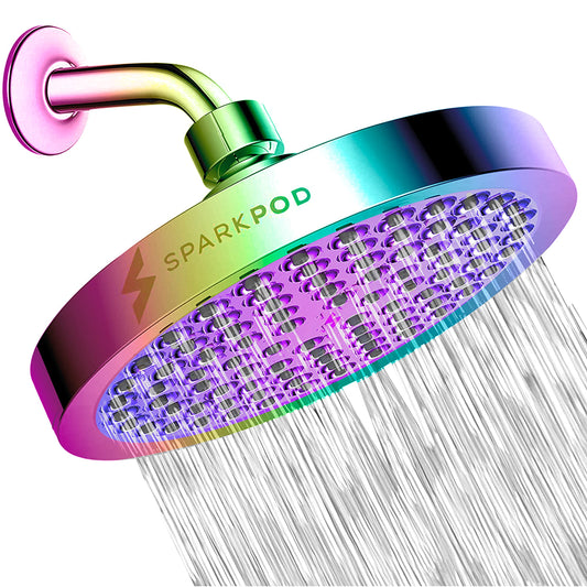 High Pressure Rain Shower Head by SparkPod