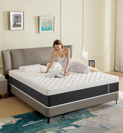 10 Inch Memory Foam Hybrid Full Mattress
