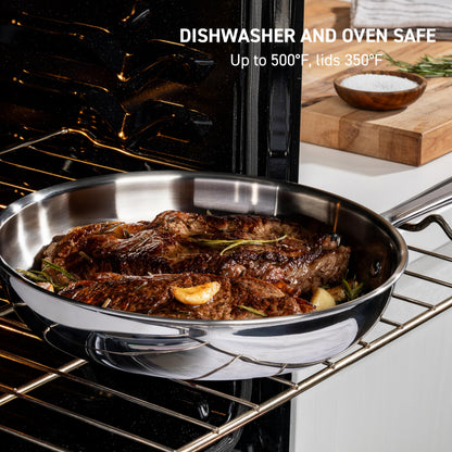 T-Fal 6 Quart Stainless Steel Dutch Oven