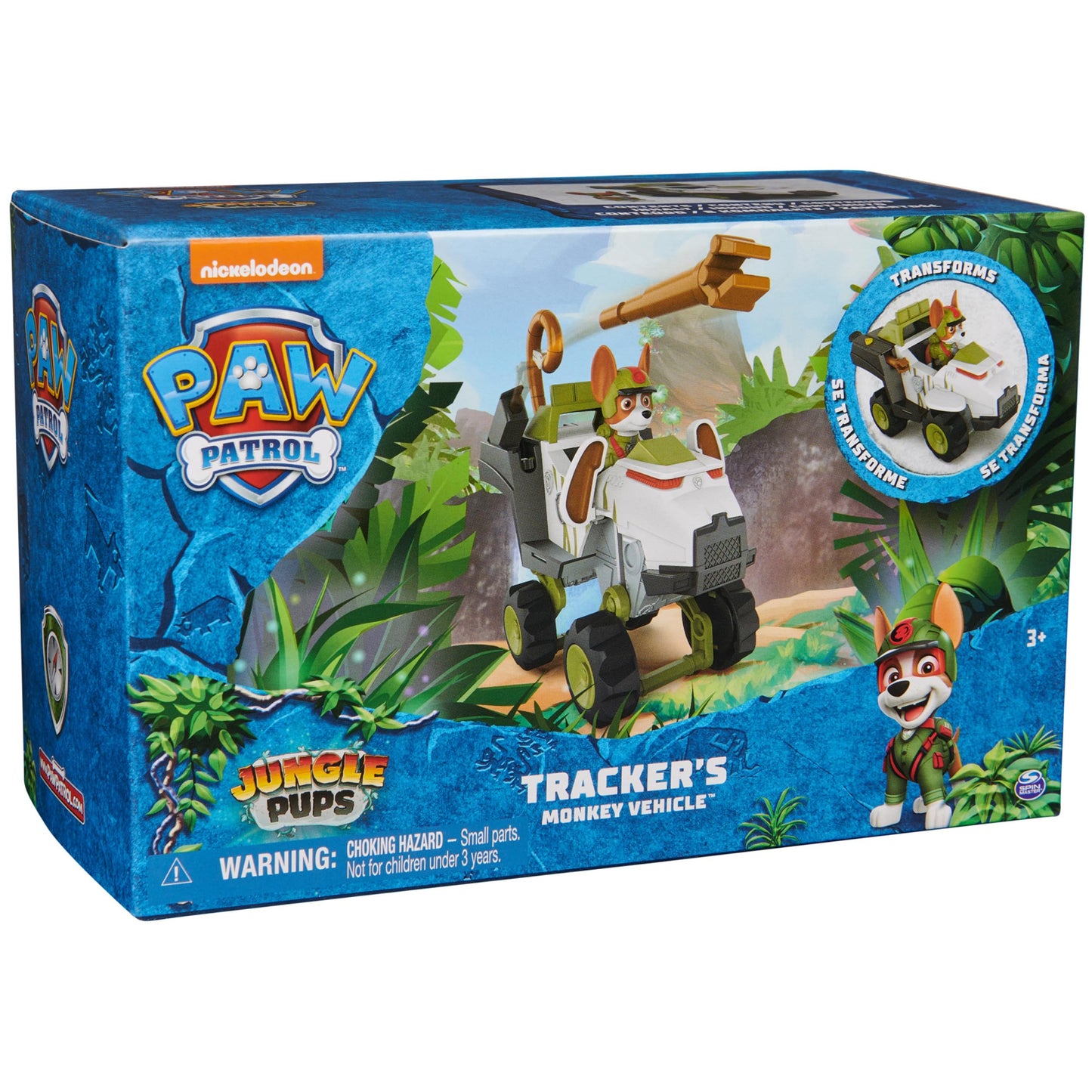 Paw Patrol Tracker Monkey Vehicle with Action Figure