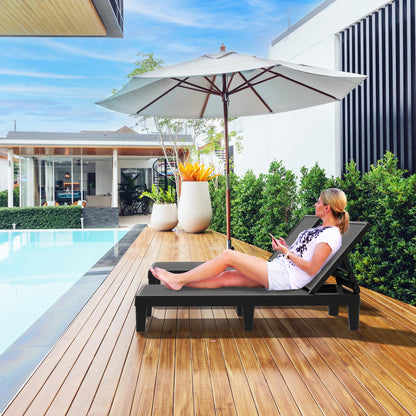 4 Outdoor Chaise Lounge Chairs by YITAHOME