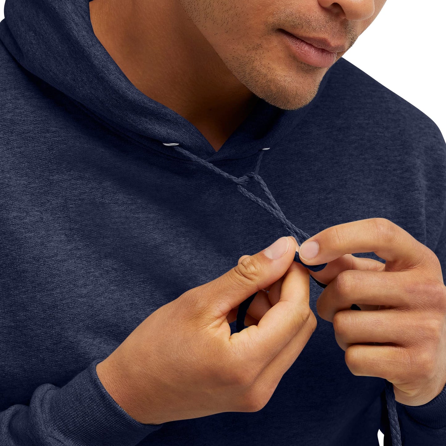 Hanes Men’s Midweight Fleece Pullover Hoodie