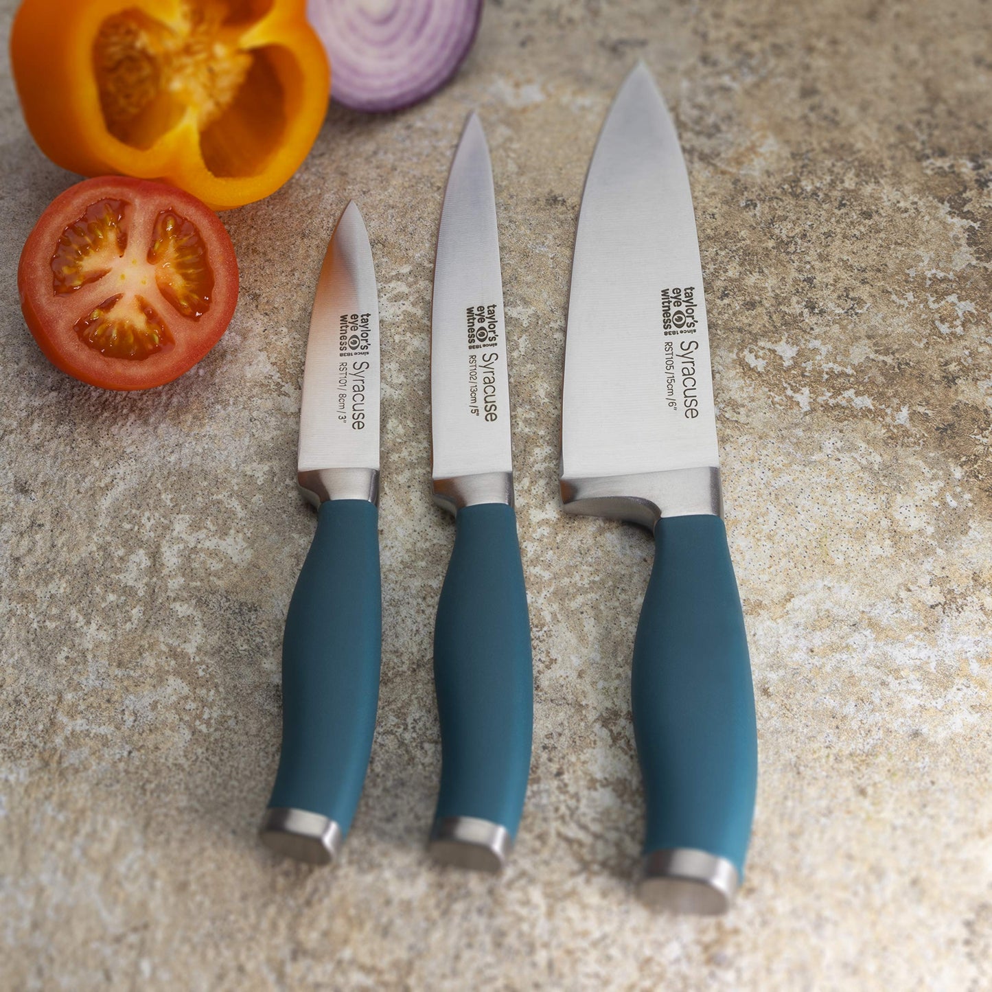 3-Piece Taylors Eye Witness Kitchen Knife Set