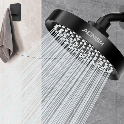 High Pressure Adjustable Shower Head with Hook