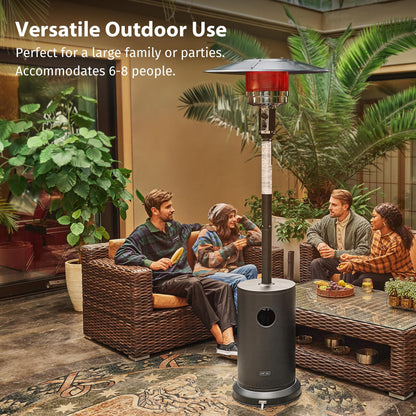 48,000 BTU EAST OAK Patio Heater with Wheels