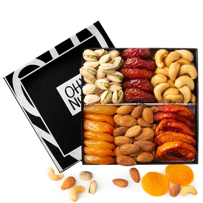 Oh! Nuts Dried Fruits and Nuts Gift Basket