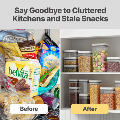 Pump-Lock Food Storage Containers 2-Pack - 3.7L