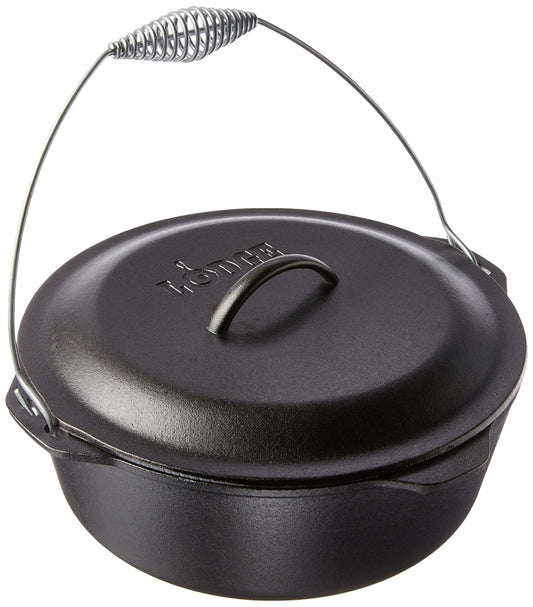 Lodge 9 Quart Cast Iron Dutch Oven with Lid