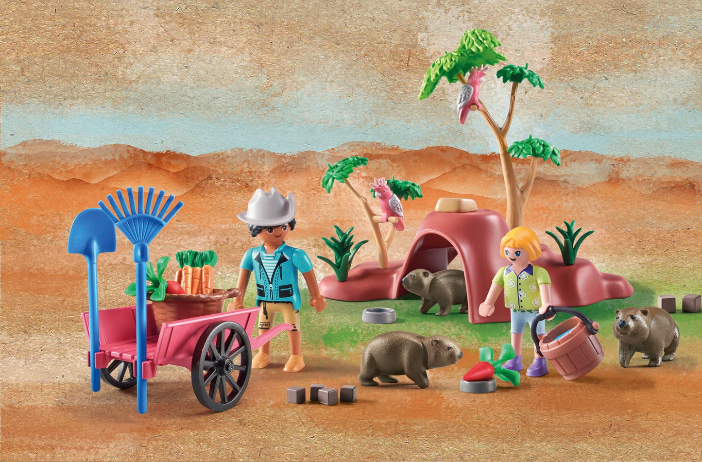 Playmobil Wombat Shelter Toy Set for Kids