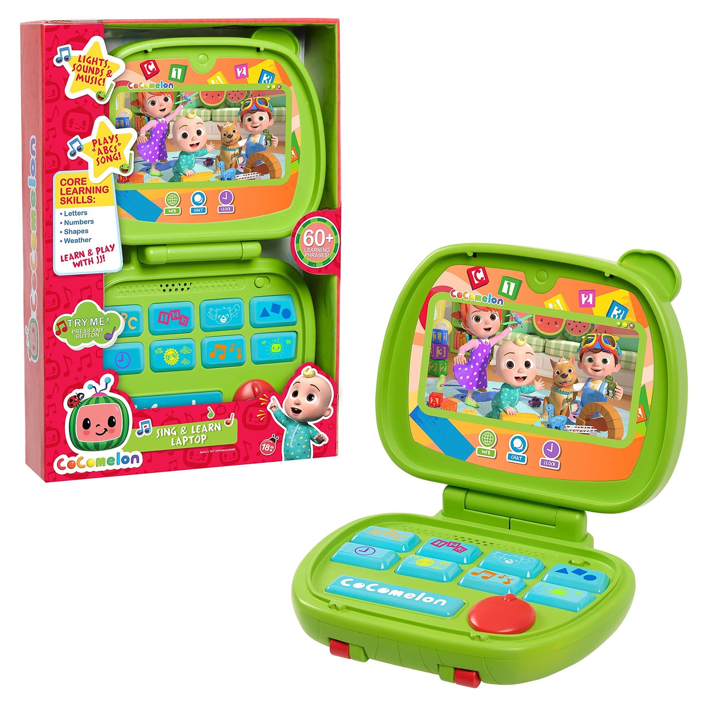 CoComelon Sing and Learn Laptop Toy for Kids