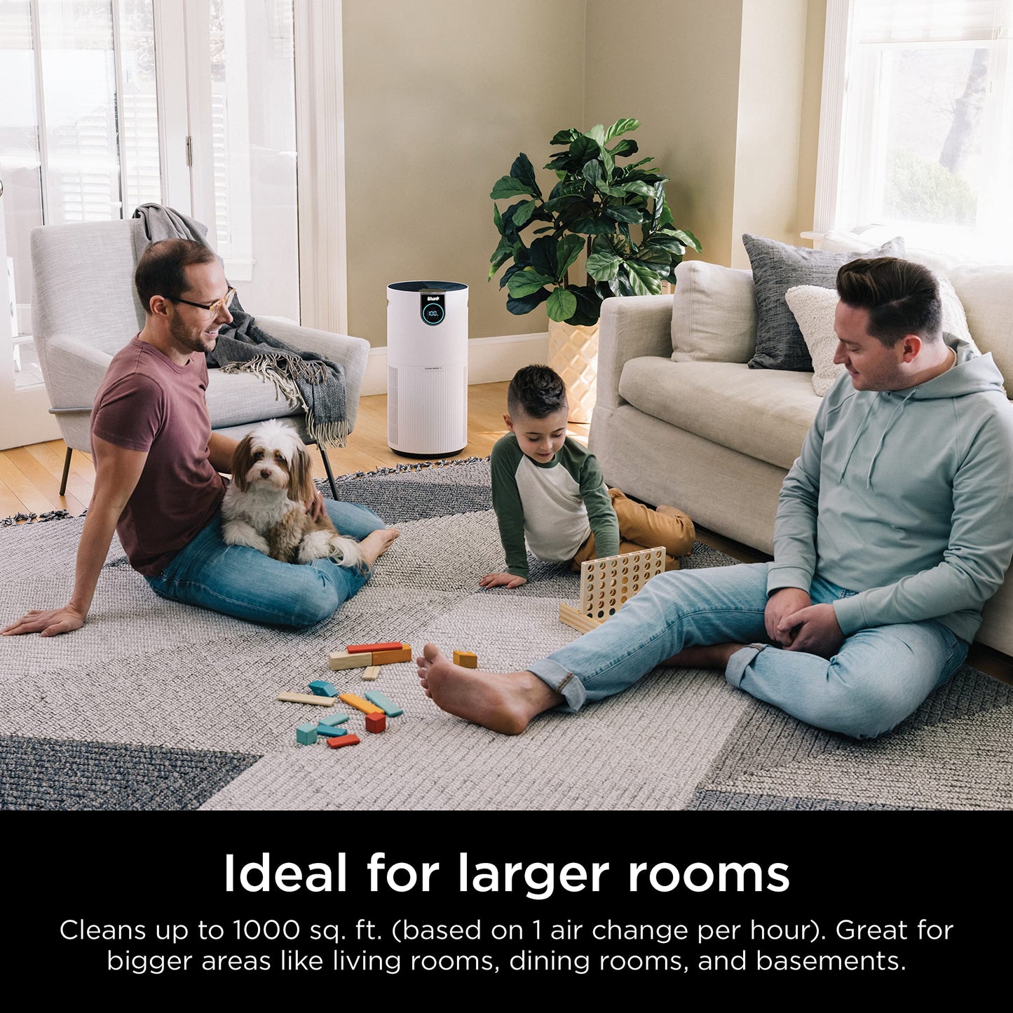 Shark Air Purifier for Large Rooms 1000 Sq Ft