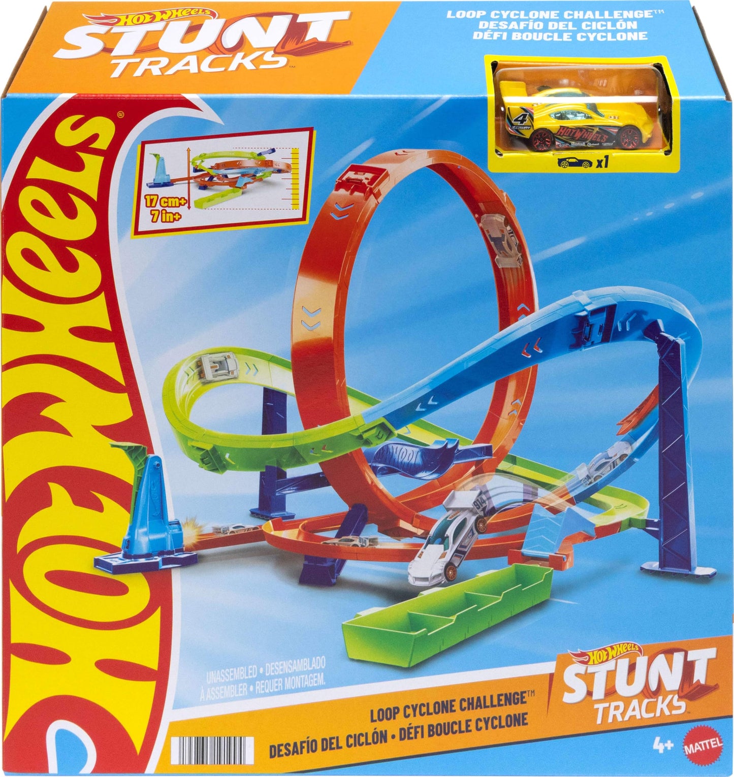 Hot Wheels Action Loop Cyclone Track Set