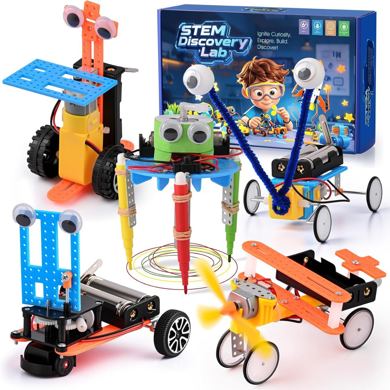 STEM Robot Building Science Engineering Kit