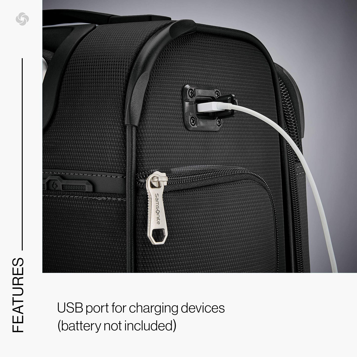 20-Inch Samsonite Expandable Spinner Luggage