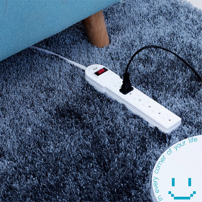 KMC 6-Outlet Surge Protector Power Strip 2-Pack