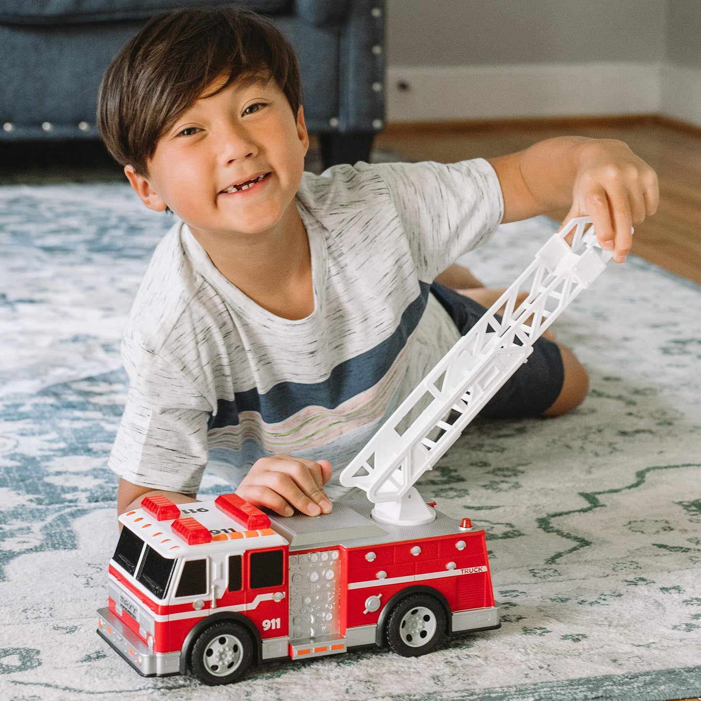 Sunny Days 12'' Fire Truck with Lights & Sounds