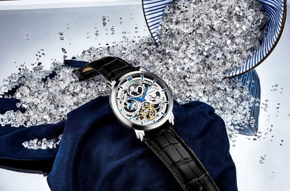 Stuhrling Original Men's Automatic Leather Watch