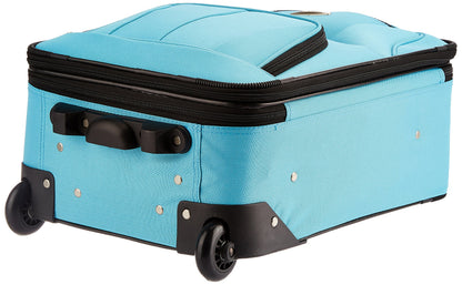 Rockland 2-Piece Expandable Luggage Set, Turquoise