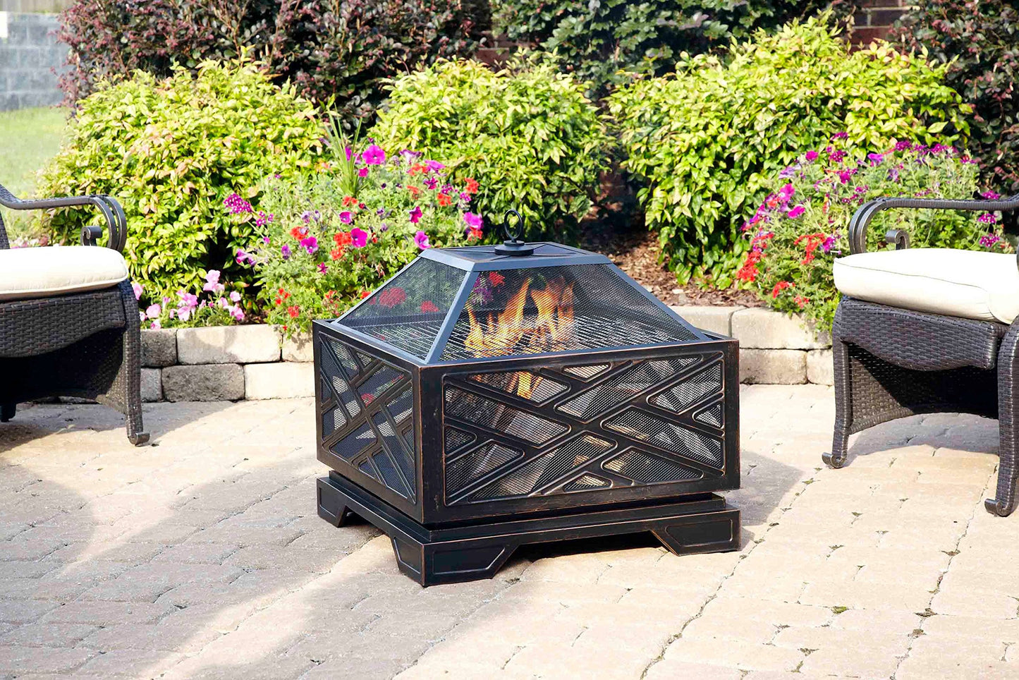 Pleasant Hearth 26-Inch Deep Wood Fire Pit