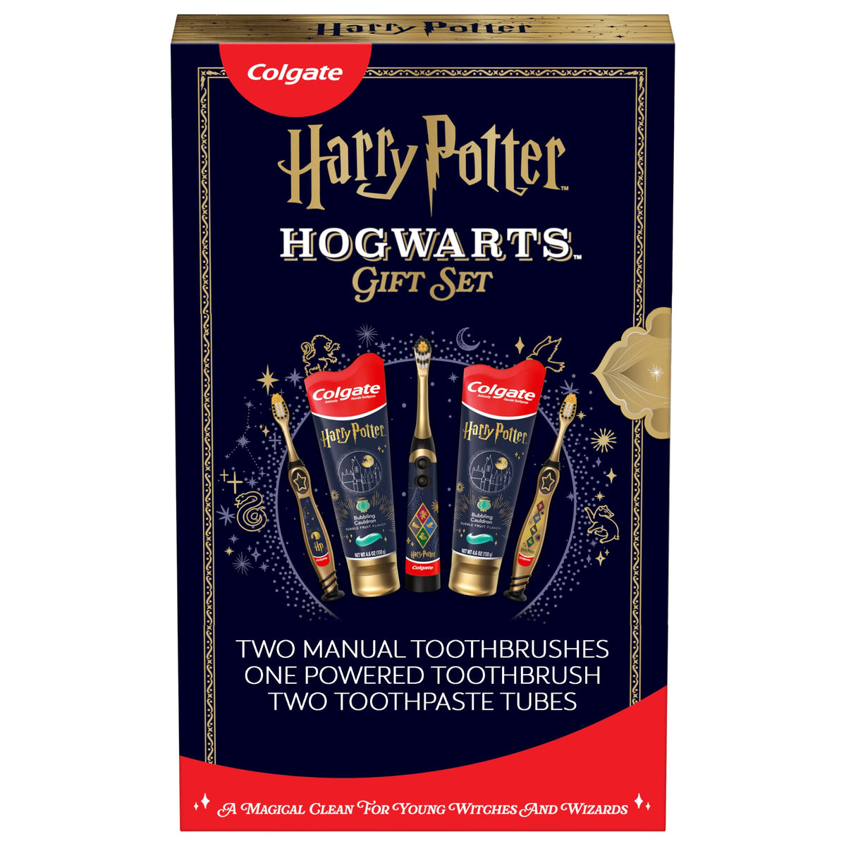 Colgate Harry Potter Kids Electric Toothbrush and Toothpaste Set