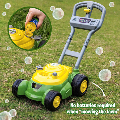 John Deere Bubble Lawn Mower Toy for Toddlers
