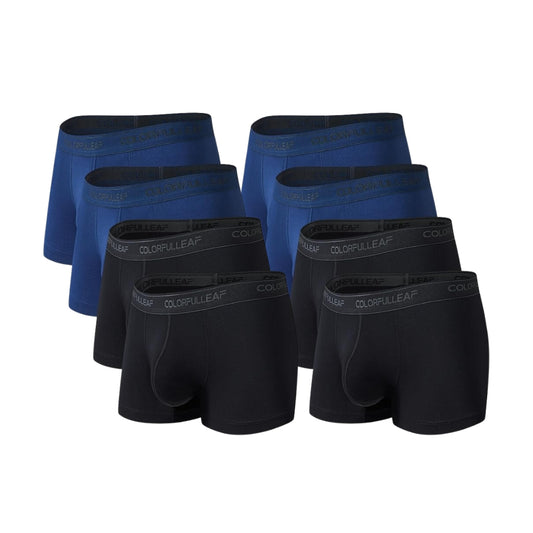 ADD 2 TO YOUR CART!             COLORFULLEAF Bamboo Boxer Briefs for Men Pack of 8