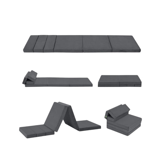 Kidirect 6-in-1 Kids Folding Sofa Bed