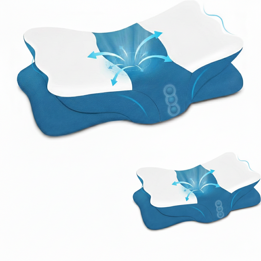 Ergonomic Memory Foam Cervical Neck Pillow