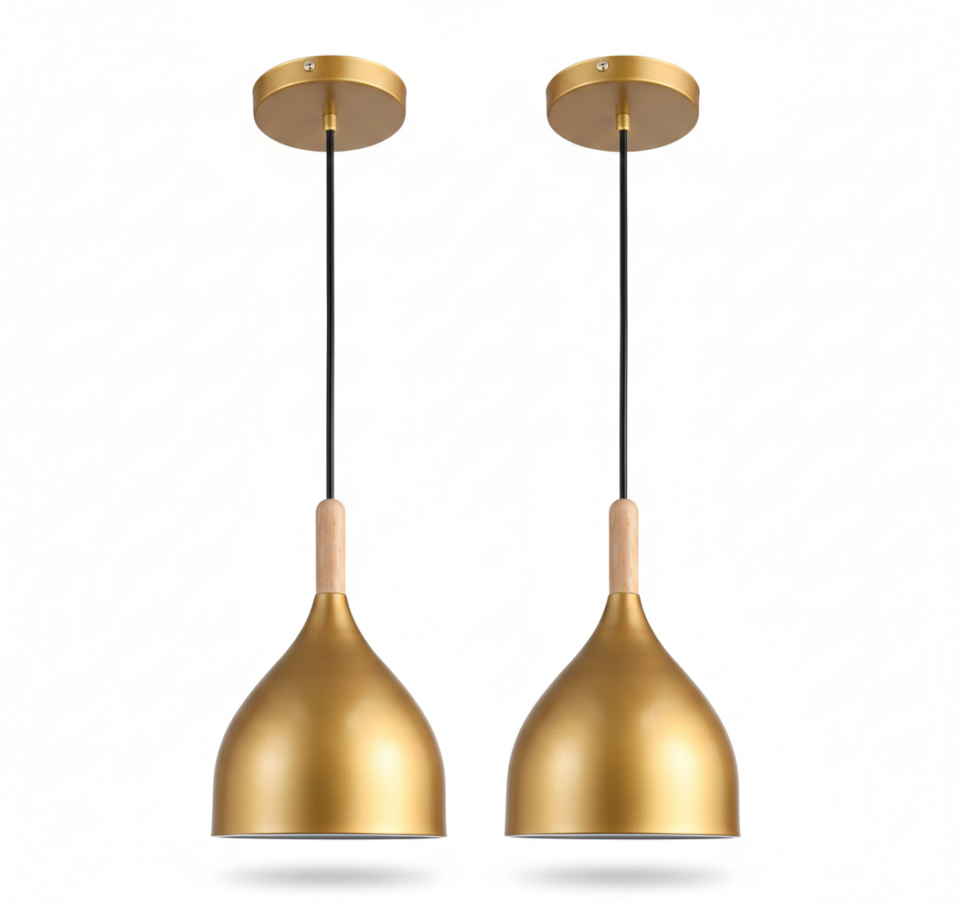 LUXWELL Modern Adjustable Pendant Light Fixture