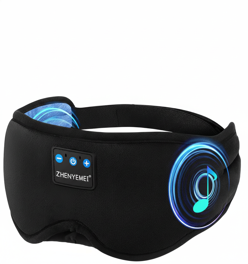 Bluetooth Sleep Mask with Wireless Headphones
