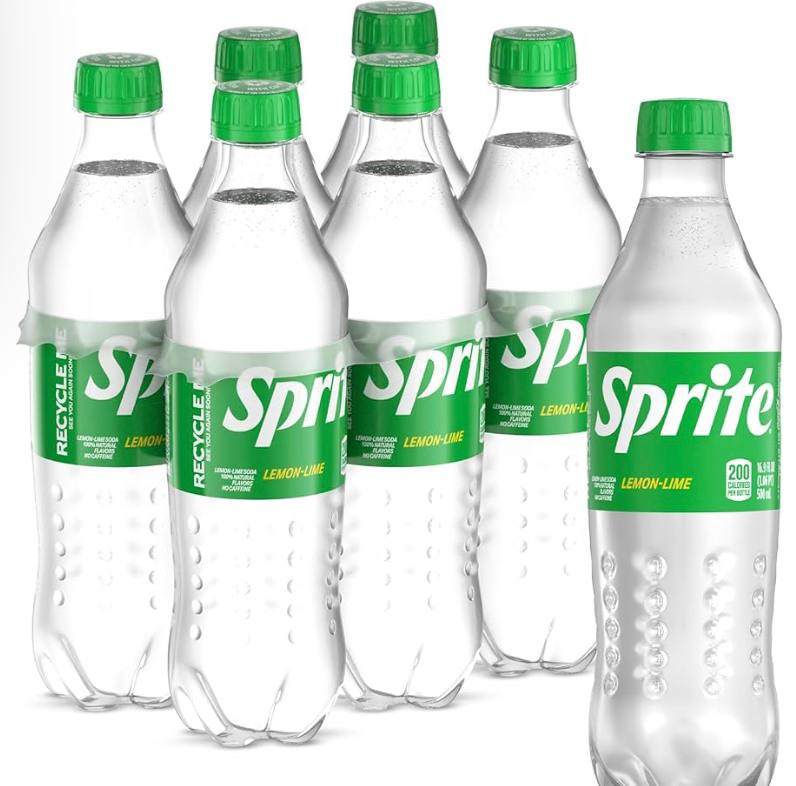 Sprite, 16.9 fl oz, 6 Pack