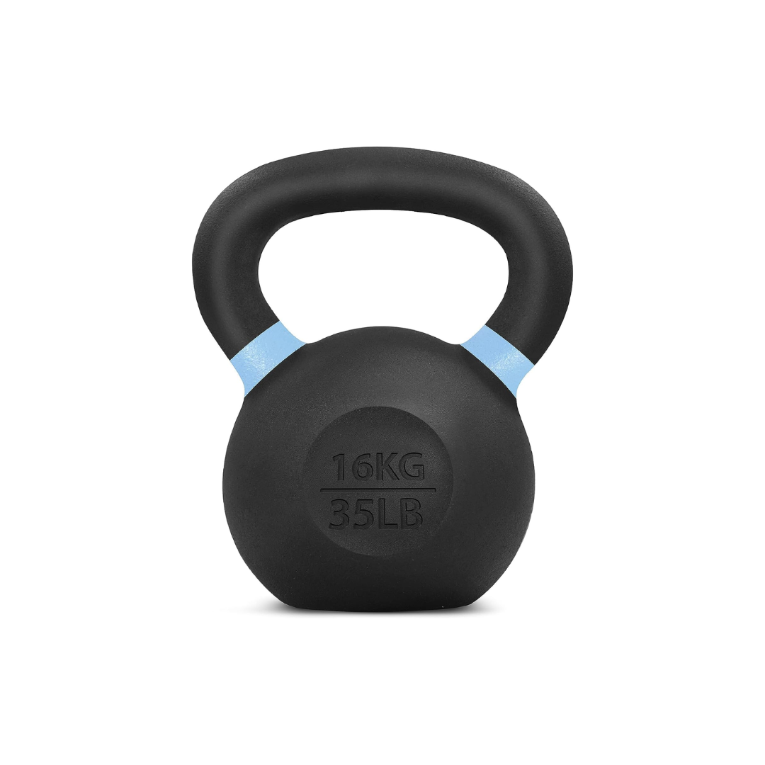 Yes4All 16 KG Cast Iron Kettlebell with Handle