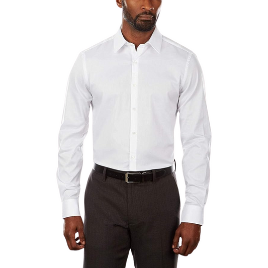 Van Heusen Men's Slim Fit Dress Shirt - White