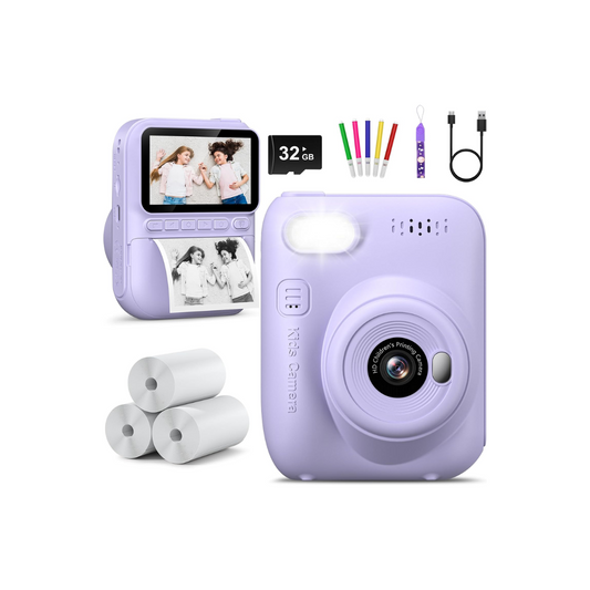 Kids Instant Print Camera for Ages 3-12