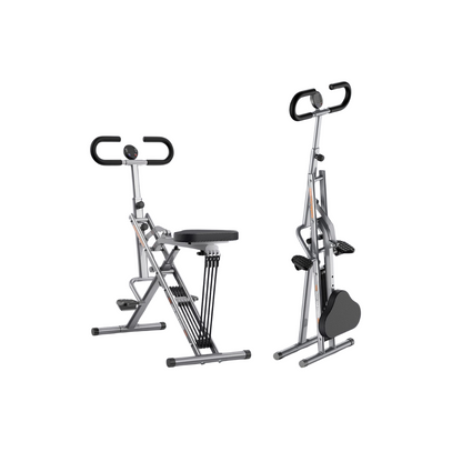 Squat Machine with Resistance Bands for Home Gym