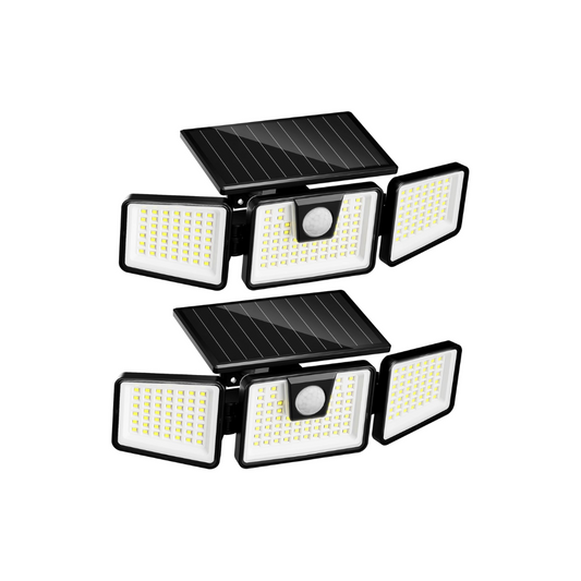INCX Solar Motion Sensor Security Lights 2 Pack