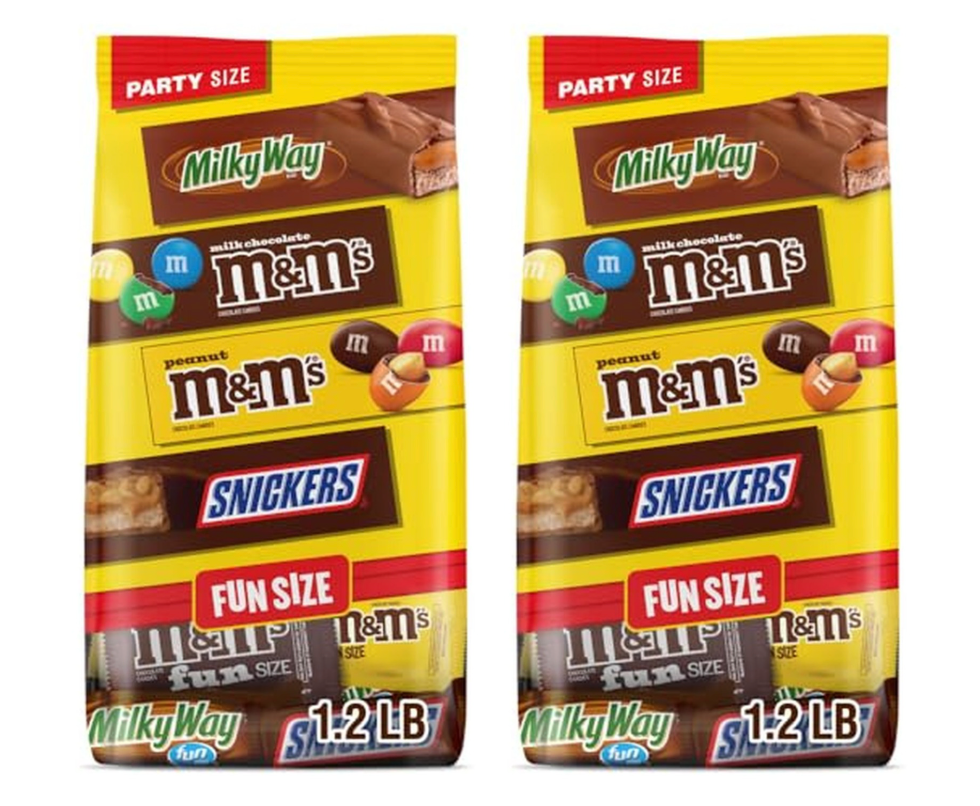 2 Pack 19.2 Oz Mars Fun Size Chocolate Candy Variety Pack