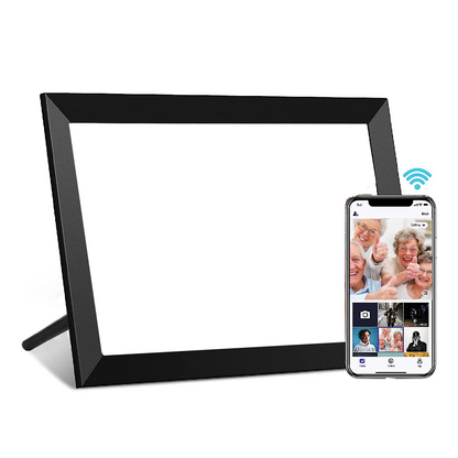 Apofial Digital Picture Frame 10.1 Inch WiFi Digital Photo Frame,1280 * 800 HD IPS Touch Screen Smart Cloud Photo Frame, to Share Photos Or Videos Remotely Via APP Email (black)