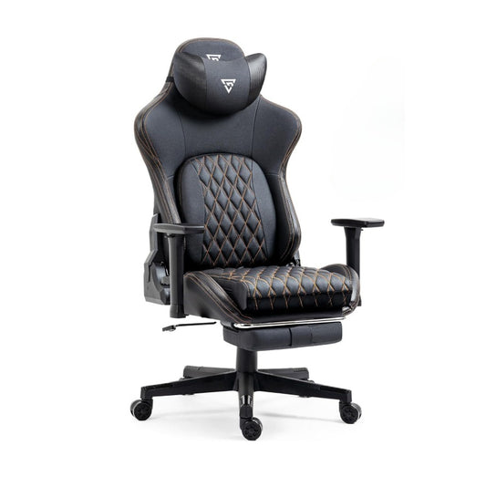 Ergonomic Gaming Chair with Footrest, 400LBS