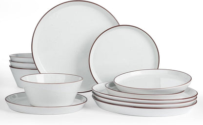 12-Piece Dinnerware Set for 4 - Famiware