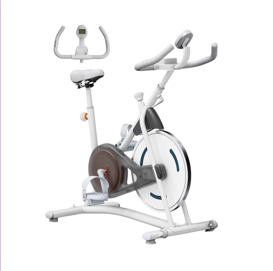 Adjustable Exercise Bike with Smartphone Mount