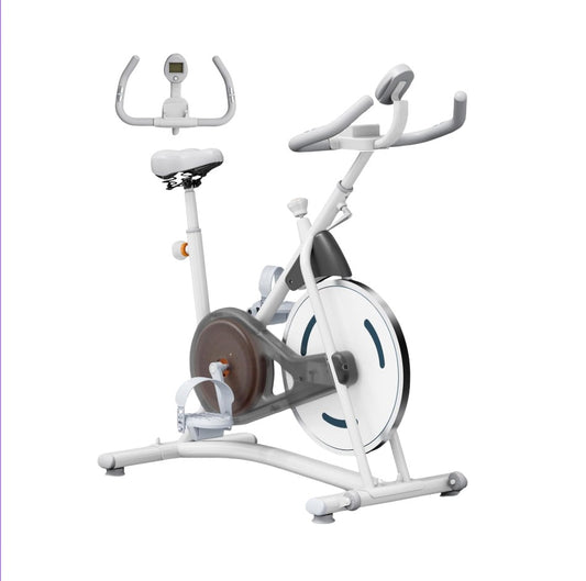 Adjustable Exercise Bike with Smartphone Mount
